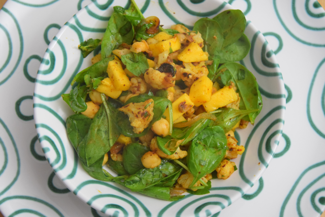 Kichererbsen und Mango (4)