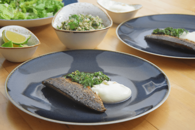 Makrele mit Ingwercreme und Pistazien-Kardamomsalsa (5)