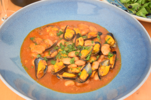 Weiße Bohnen mediterrane Art (4)