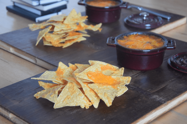 Überbackene Bohnen mit Tortillas (2)