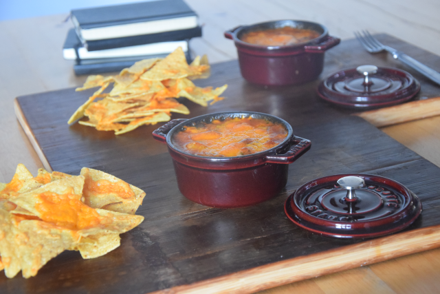 Überbackene Bohnen mit Tortillas (3)
