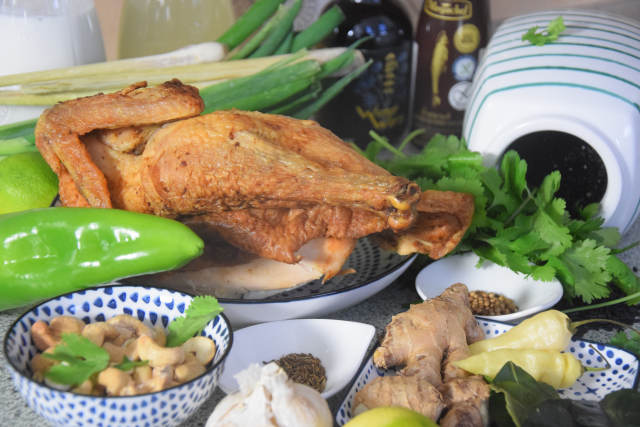 Hühner-Chili-Curry mit schwarzem Reis (1)