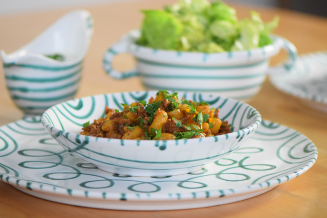 Linsen-Hörnchen mit Faschiertem (3)