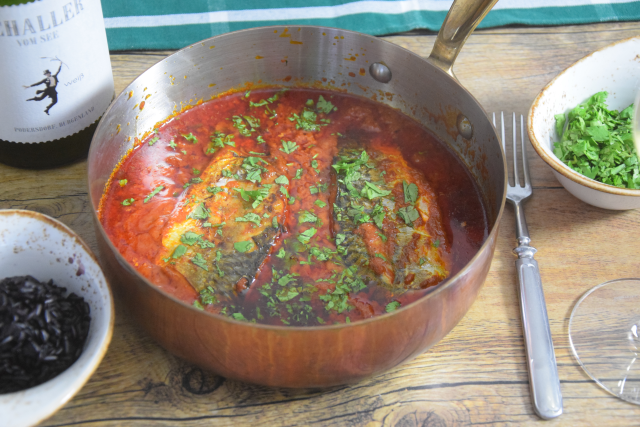 Makrele in Chraimeh-Sauce (2)