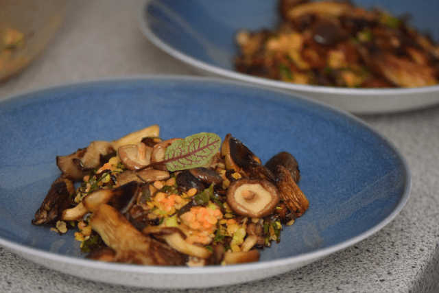 Linsensalat mit Shiitake und Mangold (3)