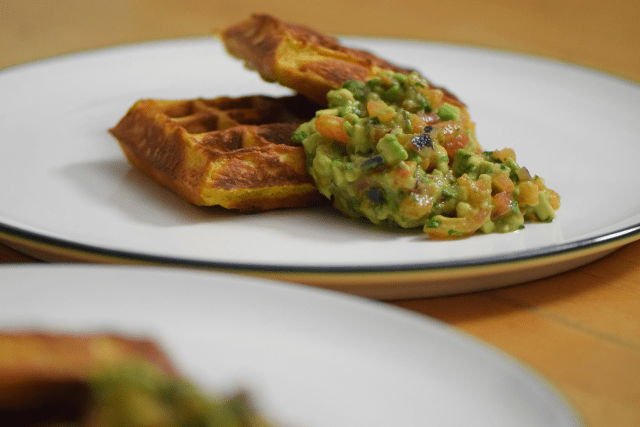 Maiswaffeln mit Guacamole (6)
