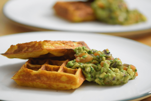 Maiswaffeln mit Guacamole (7)