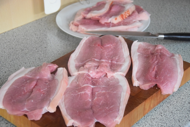 Schweinsschnitzel mit Hadn (1)
