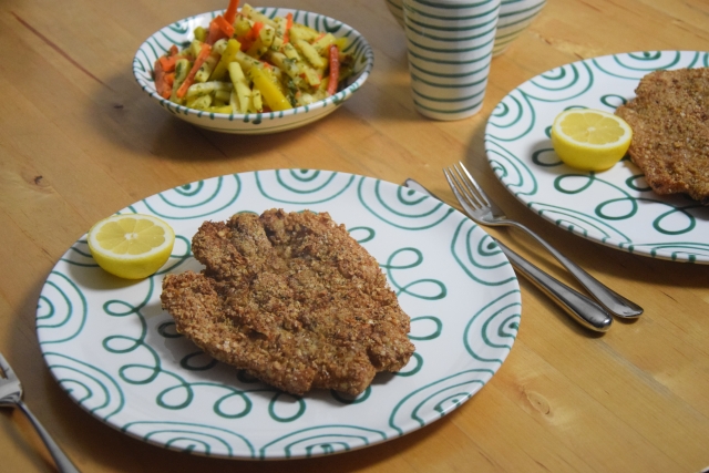 Schweinsschnitzel mit Hadn (3)