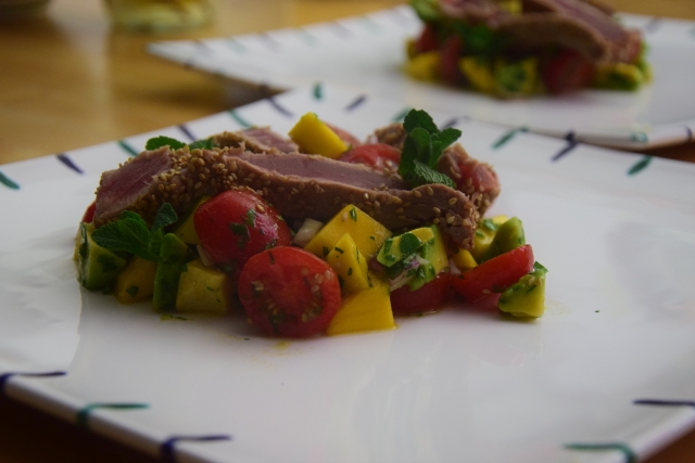 Thunfisch in der Sesamkruste (4)