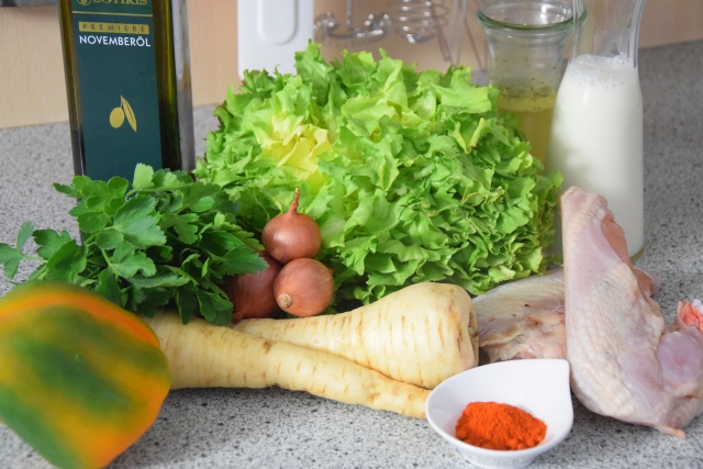 Hühnergeschnetzeltes im Paprikarahm (1)