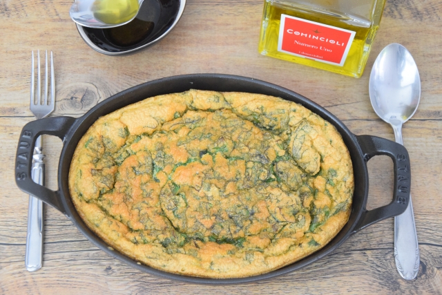 Omelett mit Veronelli-Olivenöl (3)