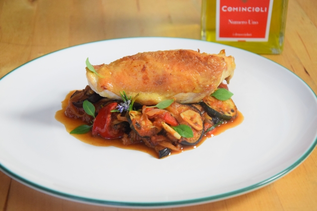 Hähnchen mit Ratatouille (5)