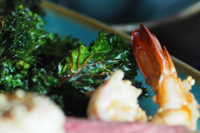 Surf &amp; Turf - Garnelen und Rind (8)