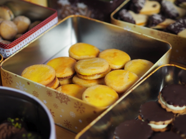 Bretonische Zitronenbutterkekse