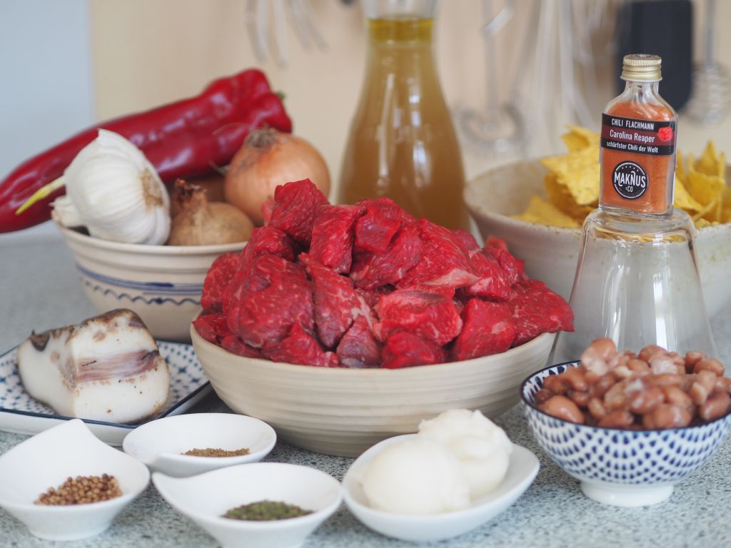 Chili Con Carne Party (CCCP) Zutaten