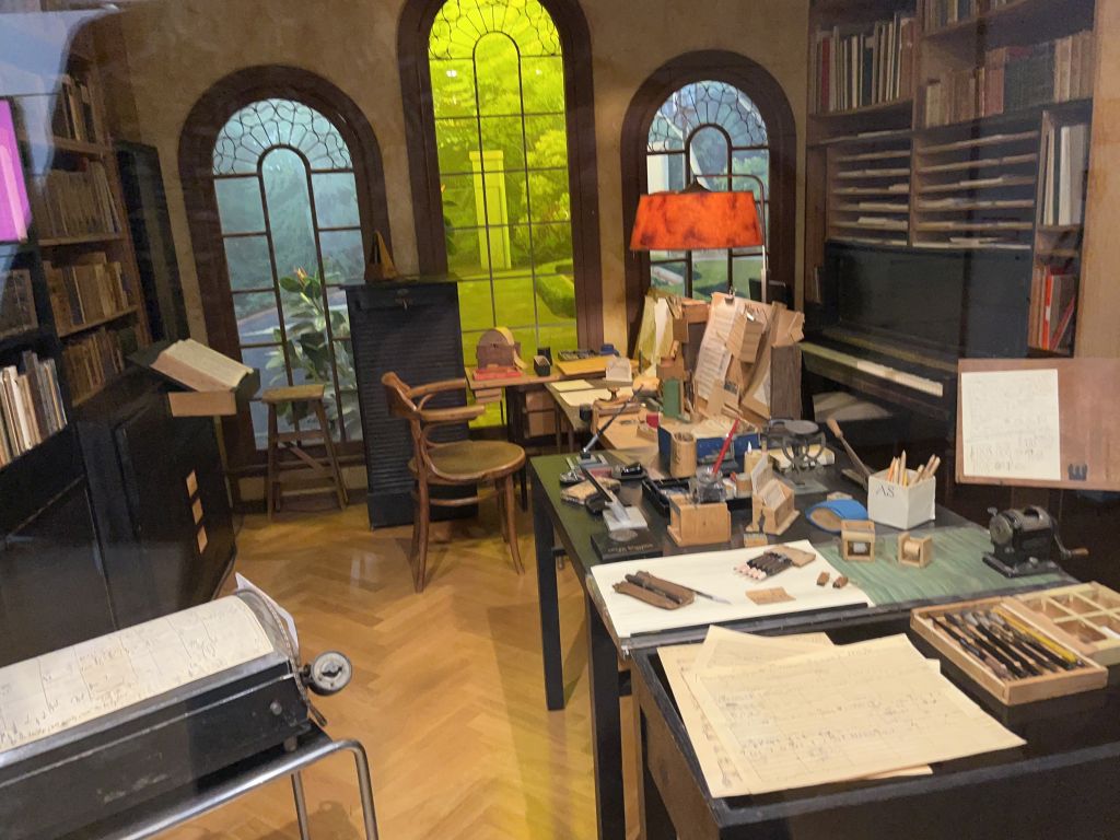 Letztes Arbeitszimmer Schönbergs