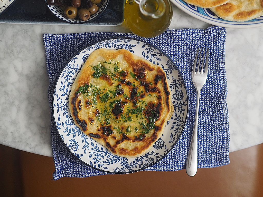 Pita-Brot(Fladenbrot)