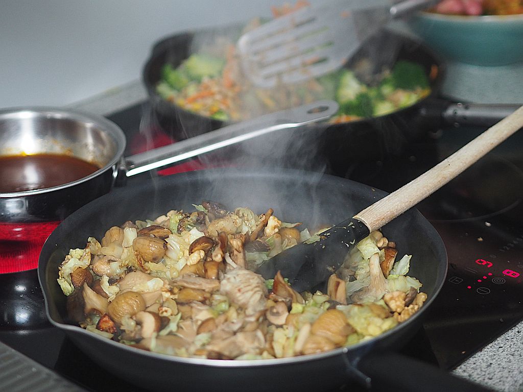 When the cooking gets tough, the tough get cooking. 