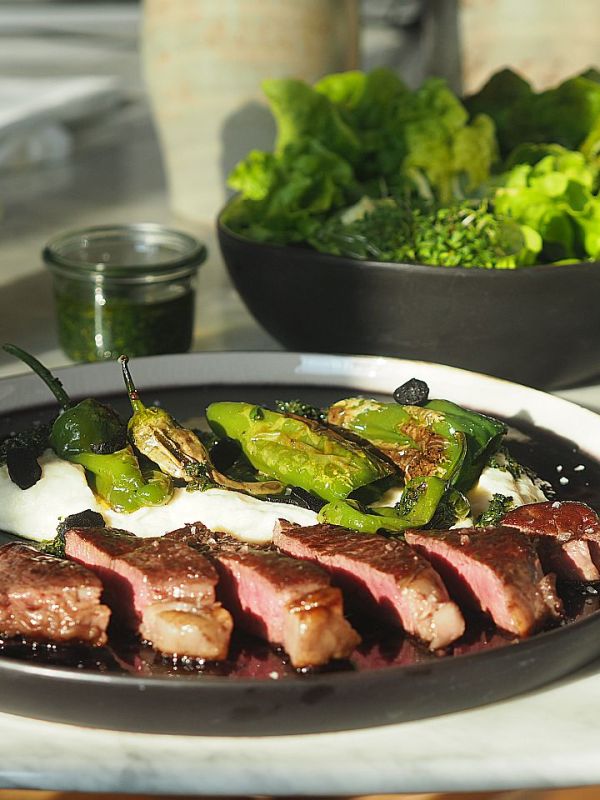 Steak mit viel Gemüse und kein Ende in&nbsp;Sicht