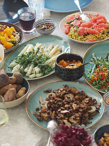 Ein Frühlings-Schonkost-Degustationsmenü