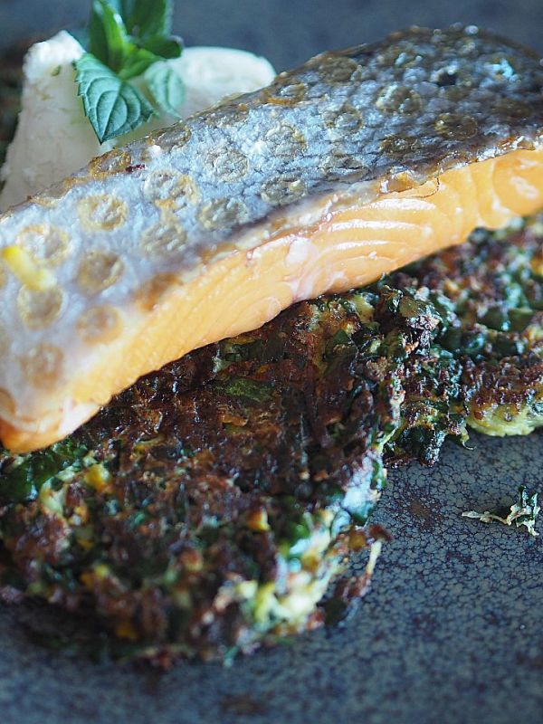 Schokominze-Zucchini-Puffer